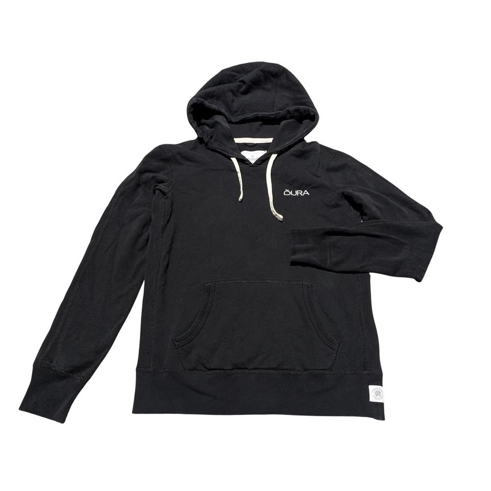 Reigning Champ Hoodie Men S Black Oura Logo Pullover Cotton Raglan Canada